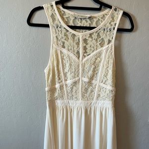 Lace Top Detailed Dress
